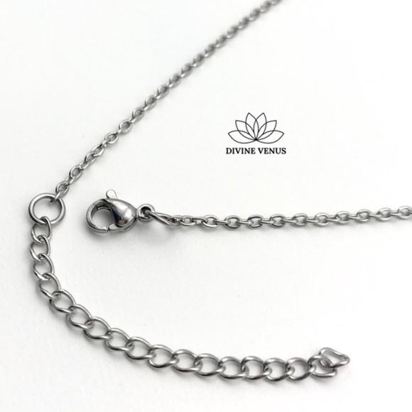 Colorful Hamsa Necklace | Stainless Steel - Picture 8 of 8